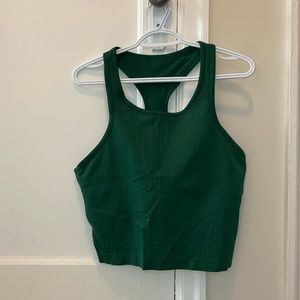 Ebb to Street Cropped Racerback Tank Top